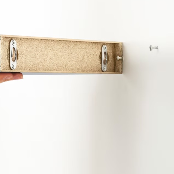 IKEA 2-Pk of White Lack Floating Wall Shelves 30x26 cm (11 3/4x10 1/4") - Picture 7 of 11